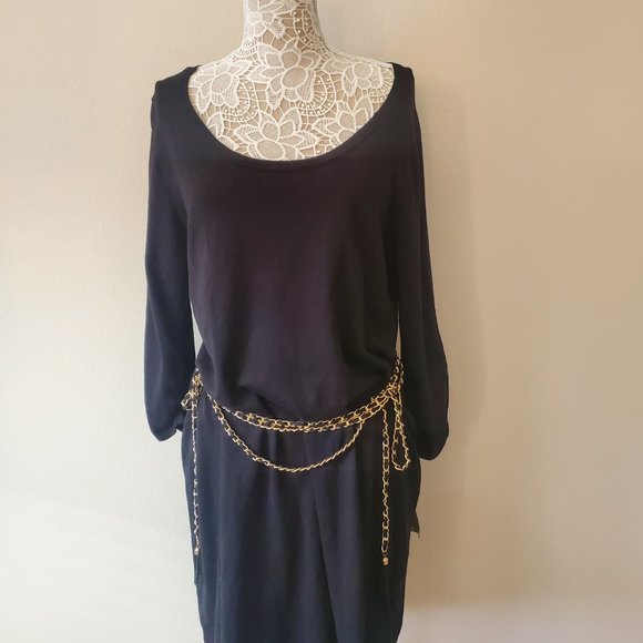 NWT NY Collection Dress w/Belt 8323 - Picture 2 of 12